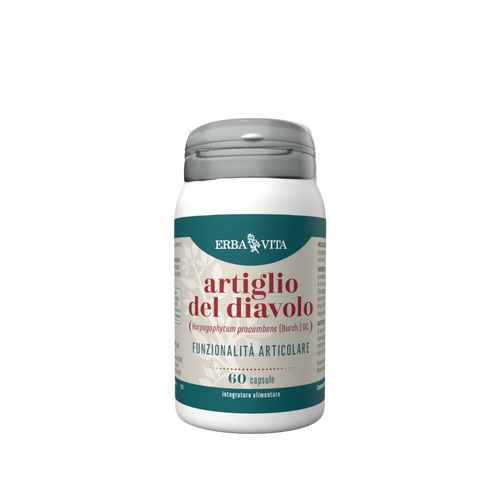 Confezione Artiglio del Diavolo Erba Vita, 60 capsule