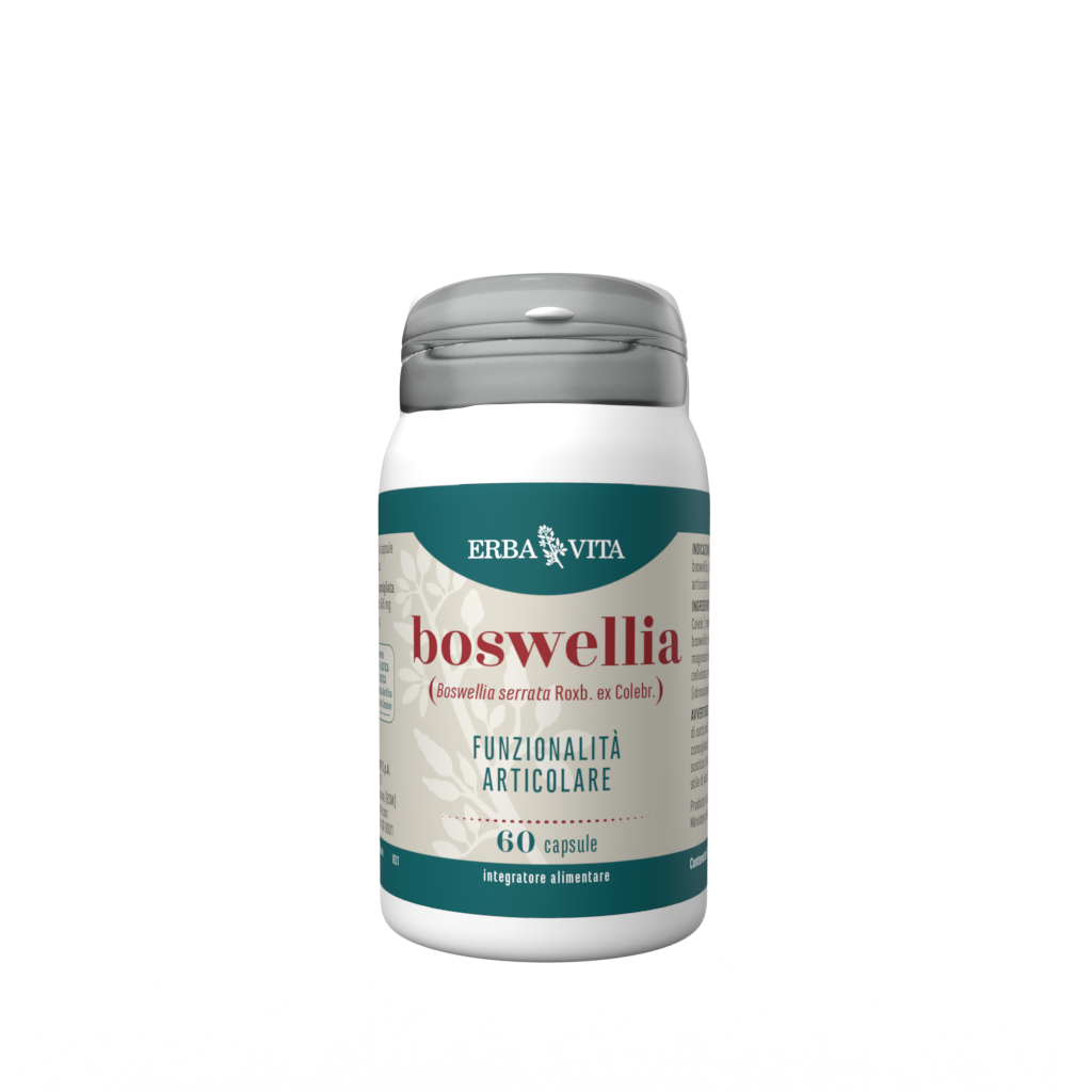 Confezione Boswellia Erba Vita, 60 capsule