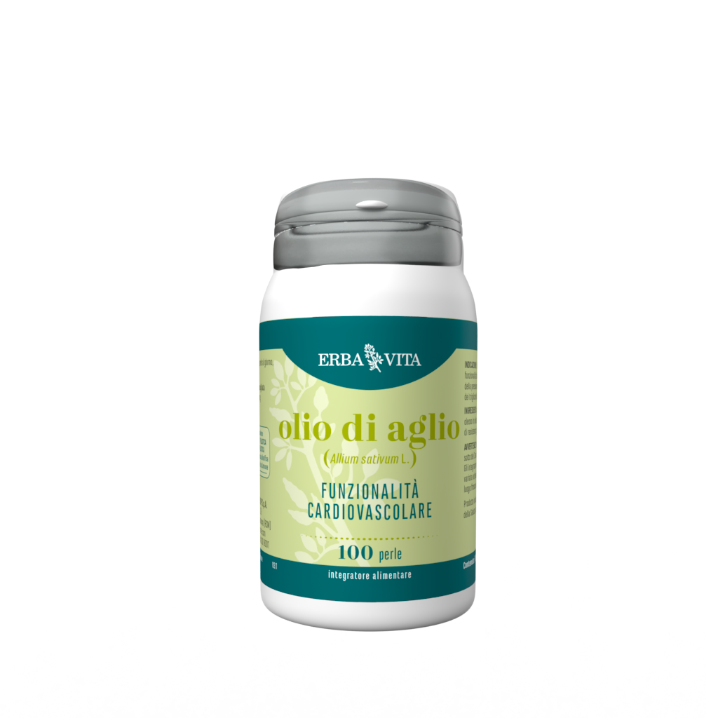 Confezione Olio di Aglio Erba Vita, 100 perle