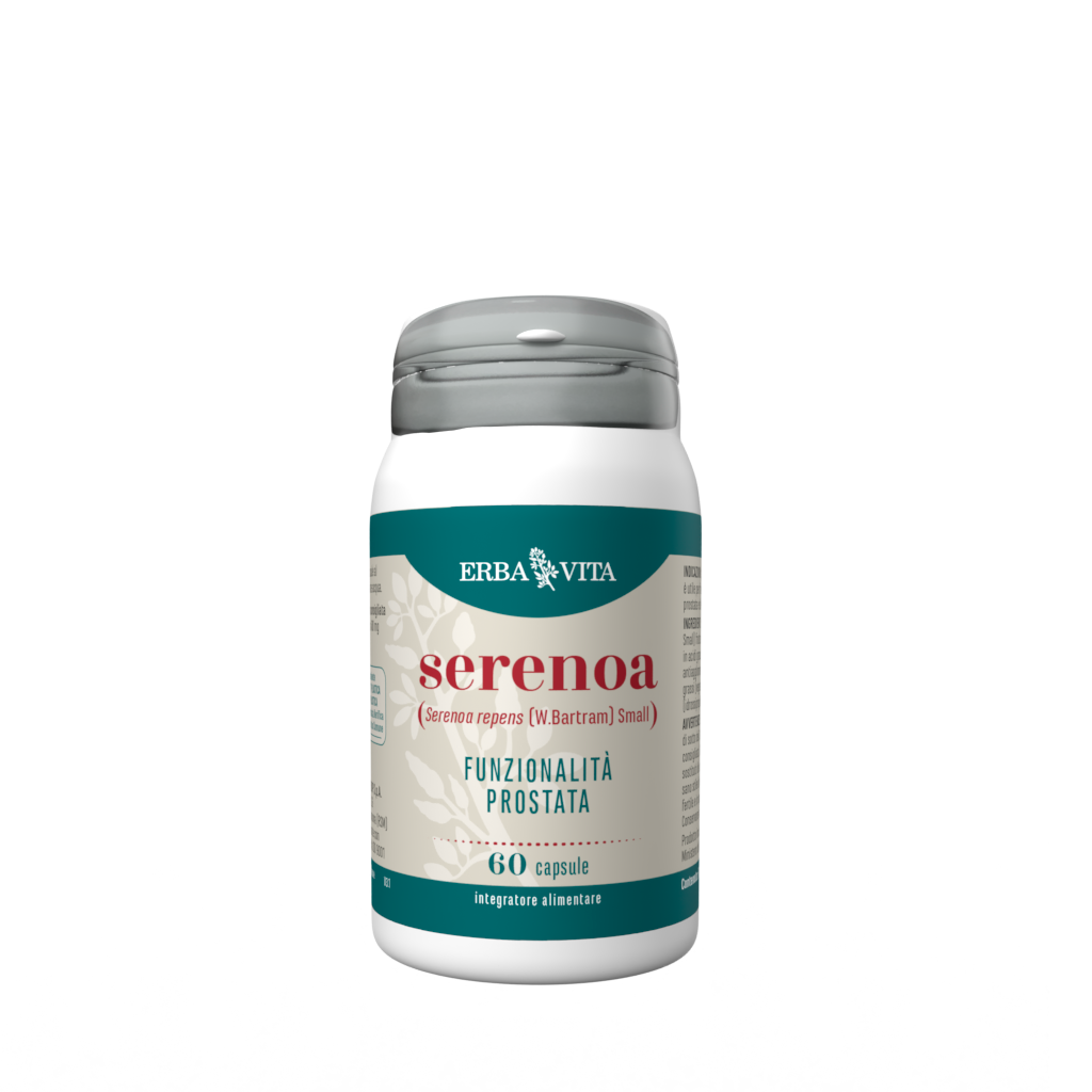 Confezione di Serenoa Erba Vita Monoplanta, 60 capsule