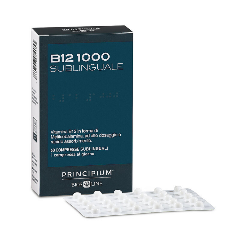 Confezione Principium B12 1000 Sublinguale da 60 compresse