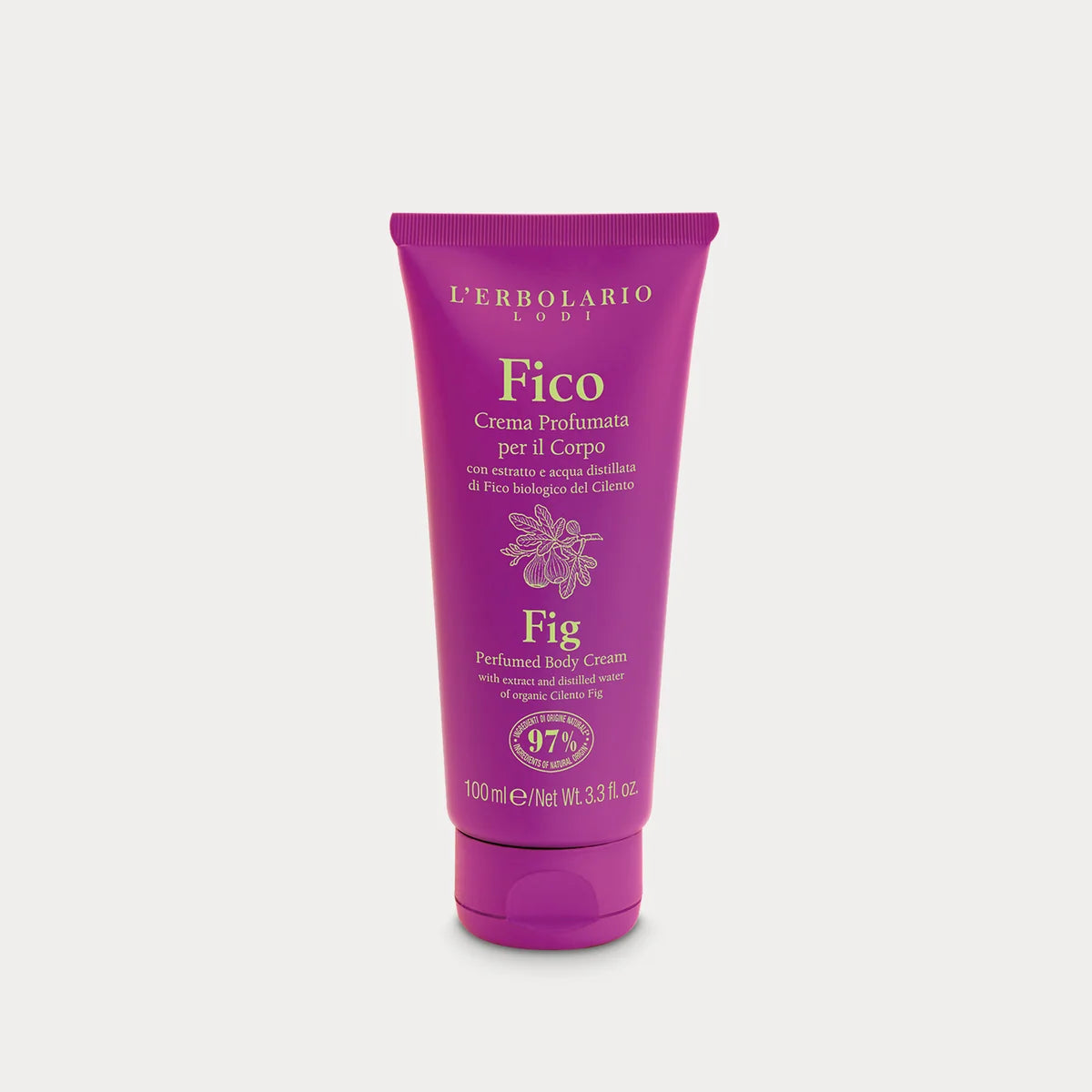 L’Erbolario Fico Crema Profumata per il Corpo 100 ml
