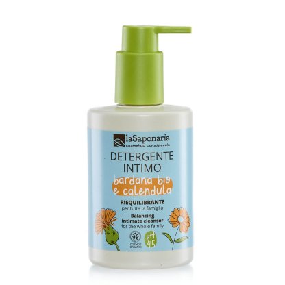 Detergente intimo riequilibrante – Bardana Bio e Calendula 250 ml
