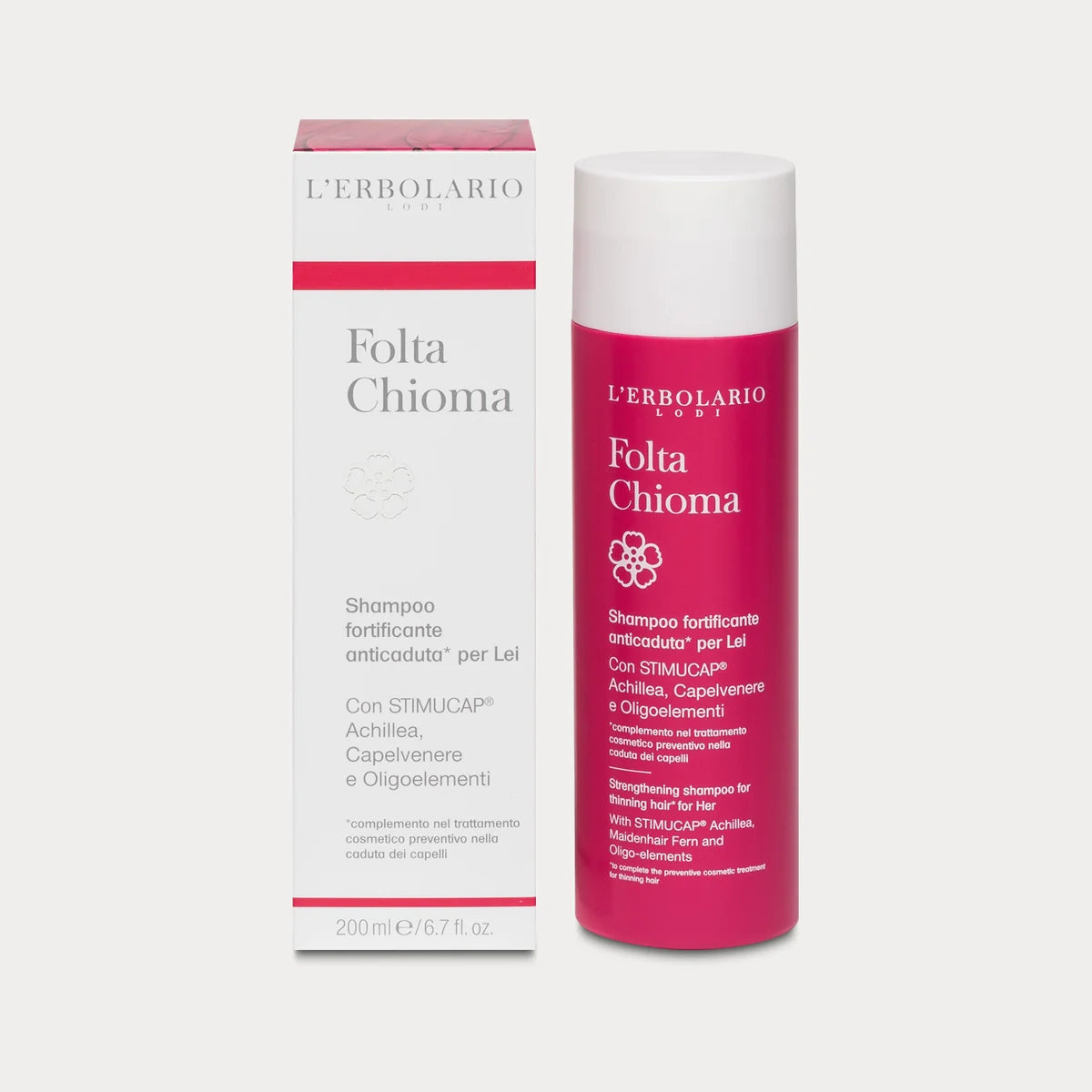 Shampoo Fortificante Anticaduta* per Lei Folta Chioma 200 ml