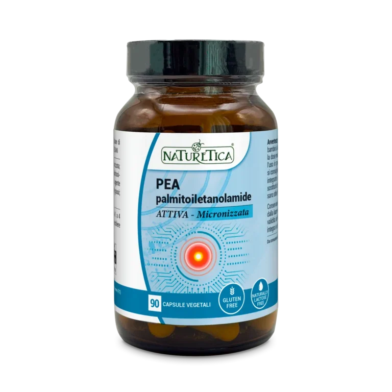 Flacone PEA Attiva Micronizzata Naturetica da 90 capsule vegetali