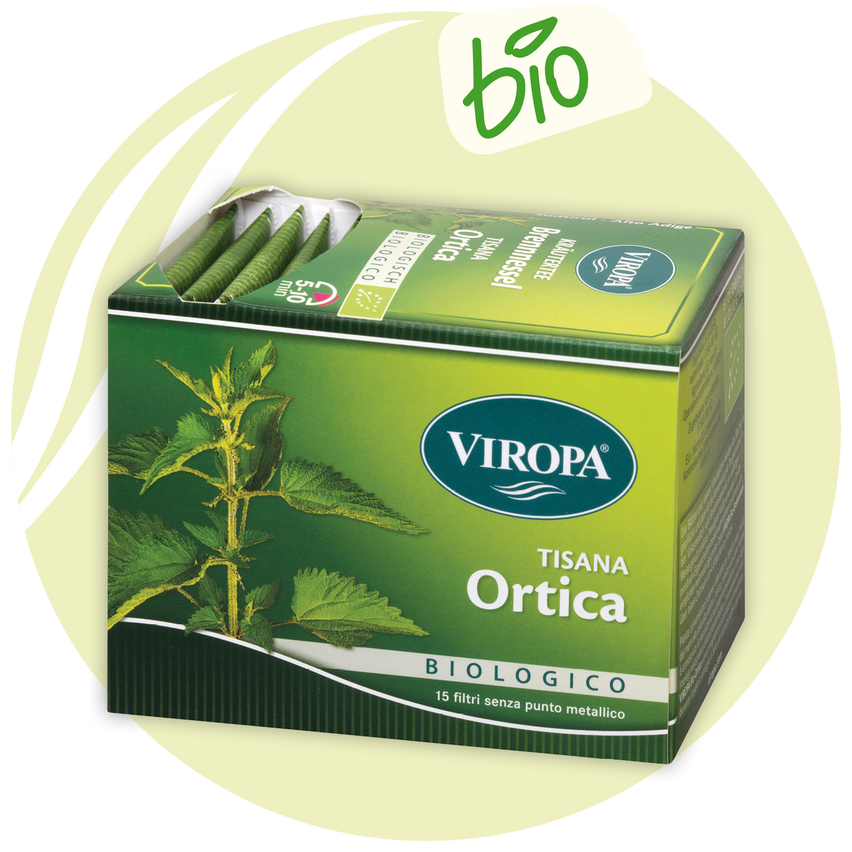 Confezione Viropa Tisana Ortica Biologico da 15 filtri