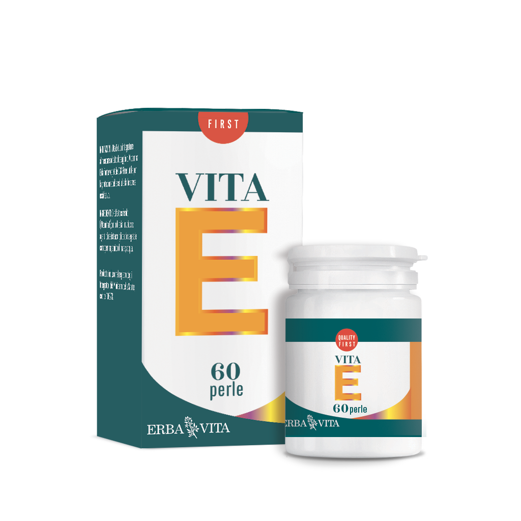 Vitamina E Erba Vita, confezione da 60 perle